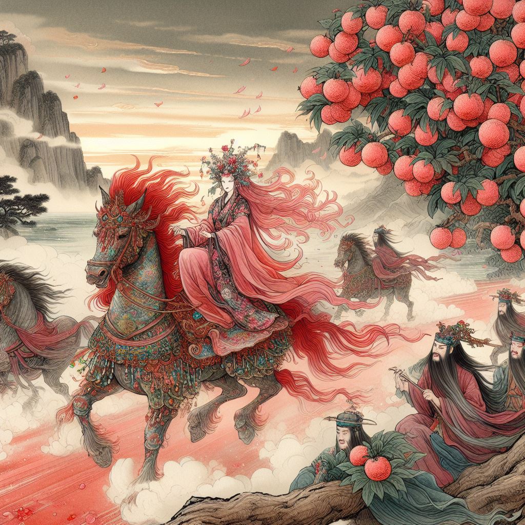 一骑红尘妃子笑，无人知是荔枝来。 Poster
