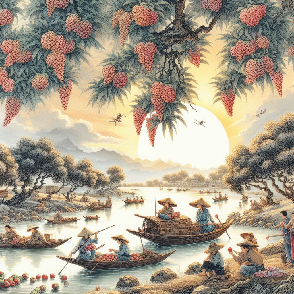 日啖荔枝三百颗，不辞长作岭南人。 Poster