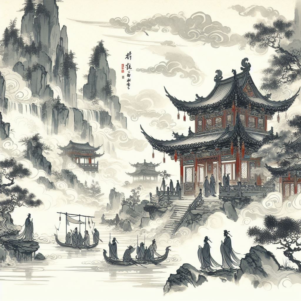 纷纷暮雪下辕门，风掣红旗冻不翻。 Poster