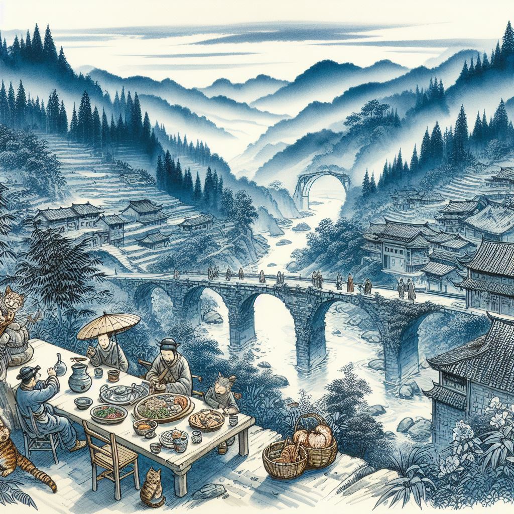 去年上巳洛桥边，今年寒食庐山曲。 Poster
