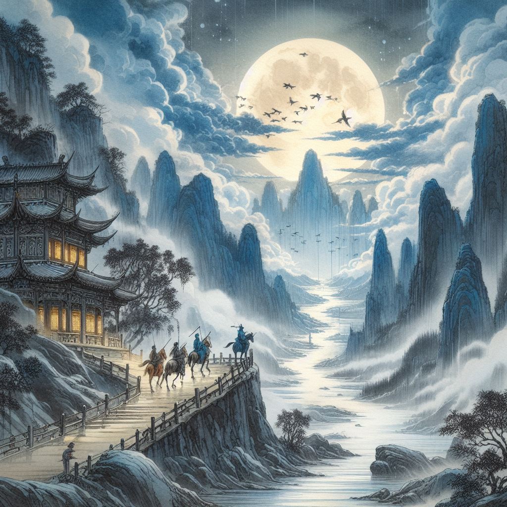莫愁前路无知己，天下谁人不识君。 Poster